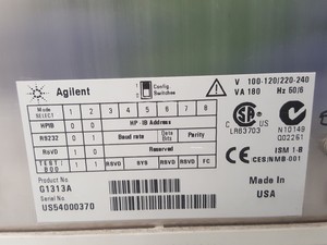 Thumbnail image of Agilent / HP 1100 Series HPLC System G131A G1316A G1313A G1312A G1322A Tray & PC