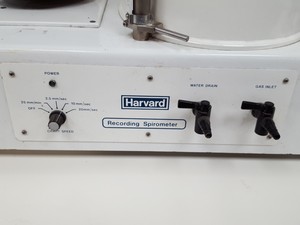 Thumbnail image of Harvard Apparatus Recording Spirometer 50-1817 Respiration Fitness Training 