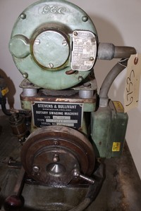 Thumbnail image of Stevens & Bullivant Rotary Swaging Machine, Sheet Metal / Wire Roller, Propshaft
