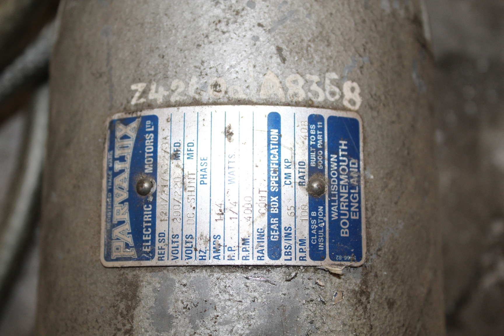 Image of Stevens & Bullivant Rotary Swaging Machine, Sheet Metal / Wire Roller, Propshaft