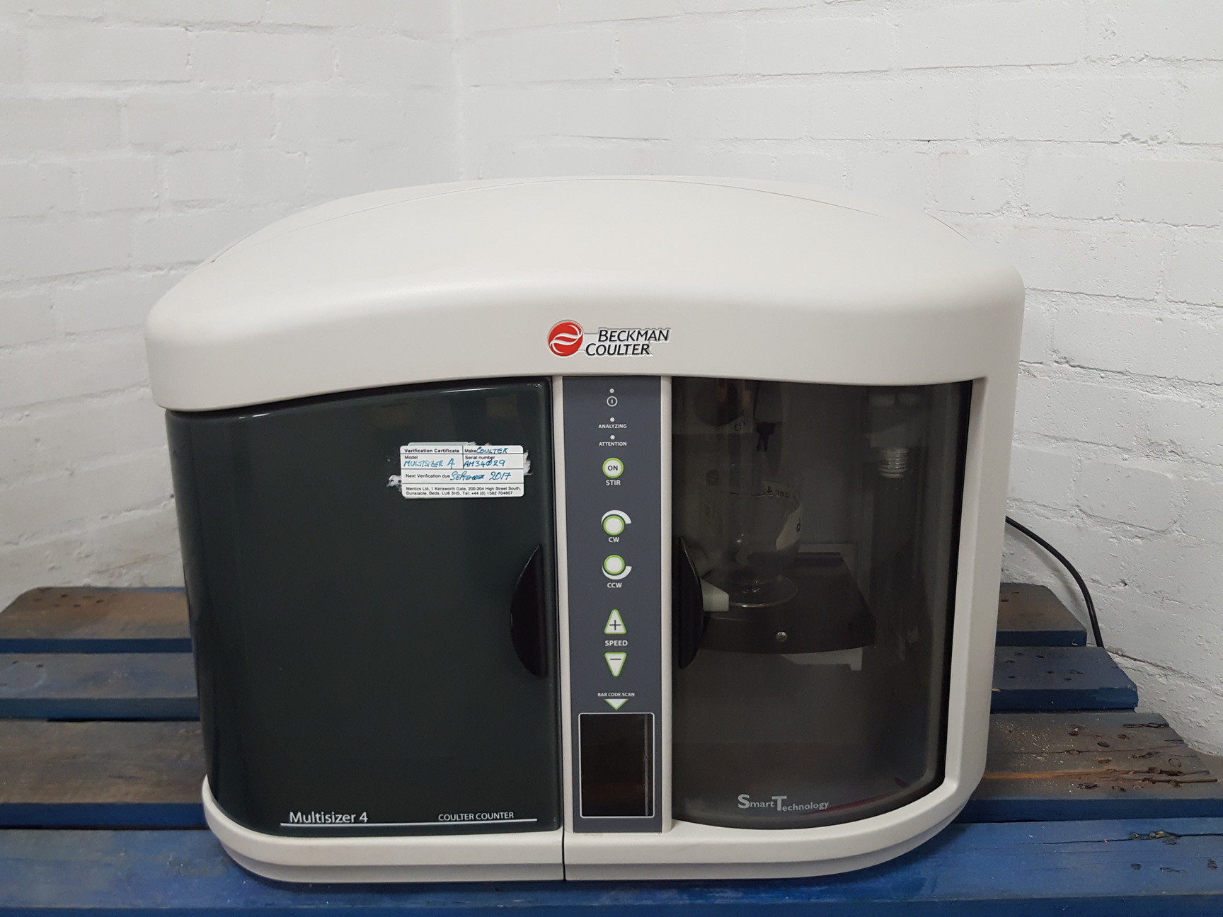 Beckman Coulter Multisizer 4 Coulter Counter Analyser Cell Lab Laboratory