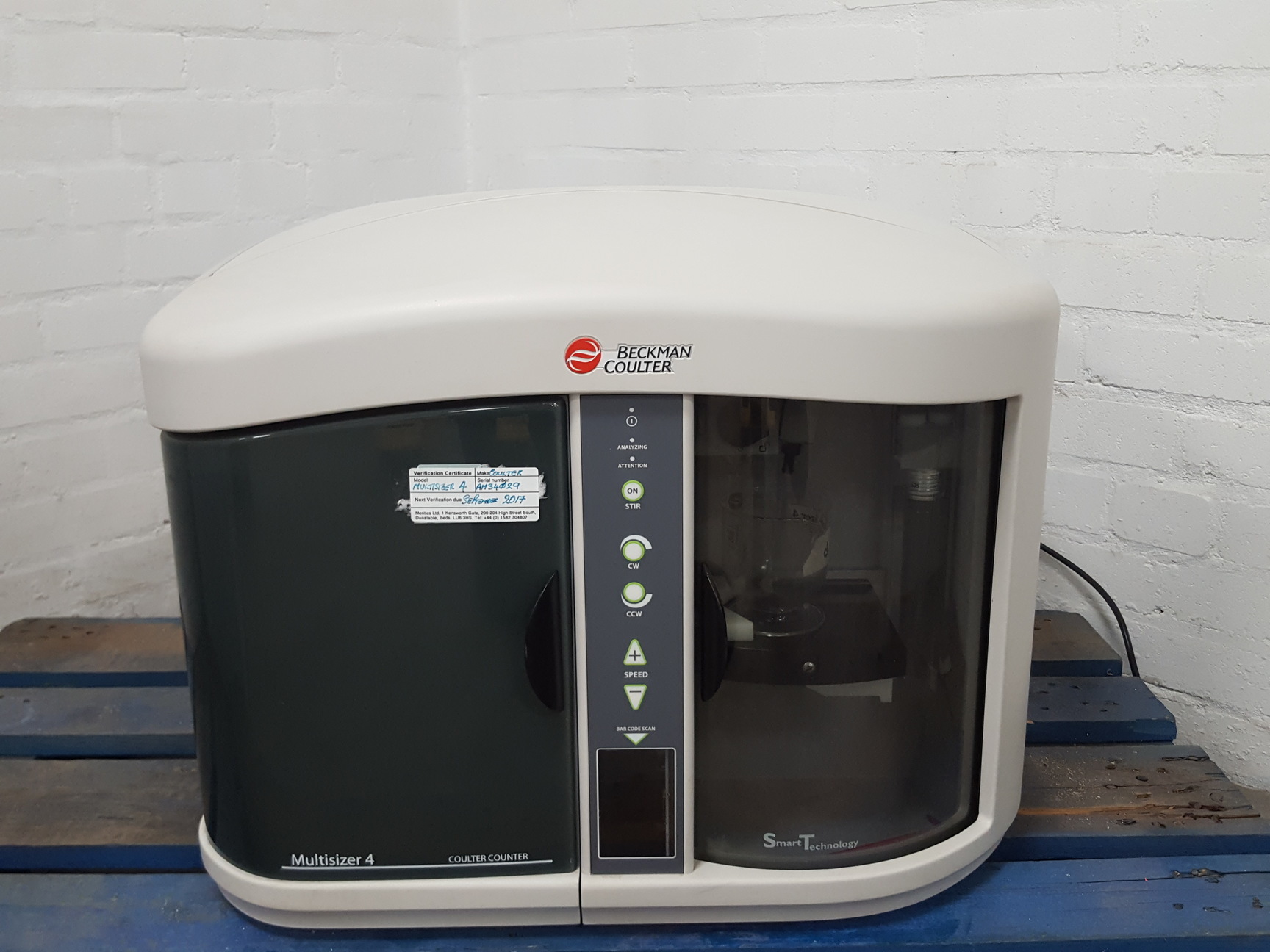 Image of Beckman Coulter Multisizer 4 Coulter Counter Analyser Cell Lab Laboratory 