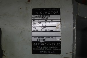 Thumbnail image of Grundfos Pump and GEC motor ,Spares/Repairs.