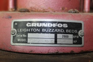 Thumbnail image of Grundfos Pump and GEC motor ,Spares/Repairs.
