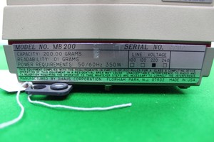 Thumbnail image of Ohaus MB200 Moisture Balance Lab Laboratory Equipment Analyser  