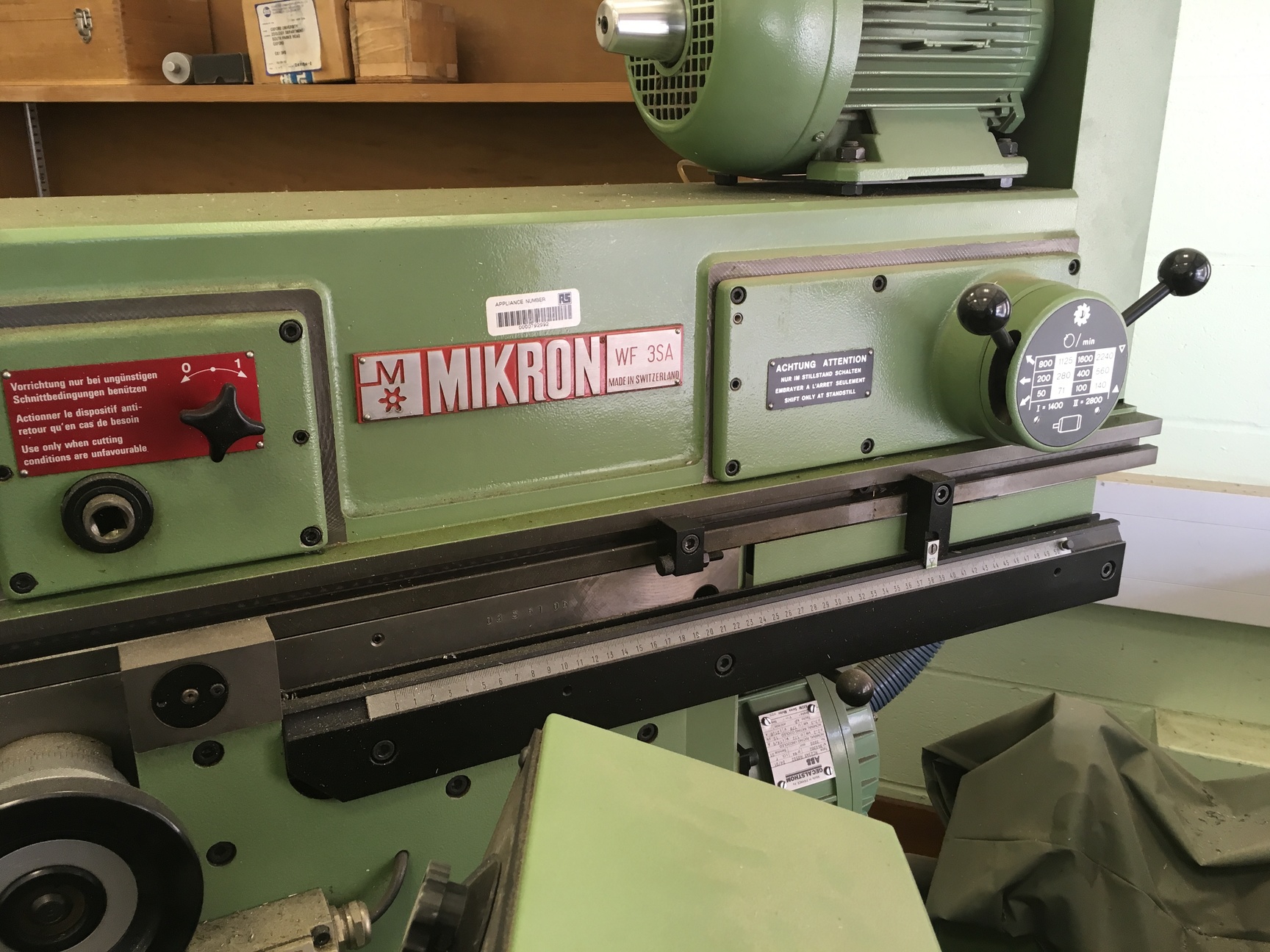 Image of Mikron WF 3SA Milling Machine Industrial Workshop Engineering 
