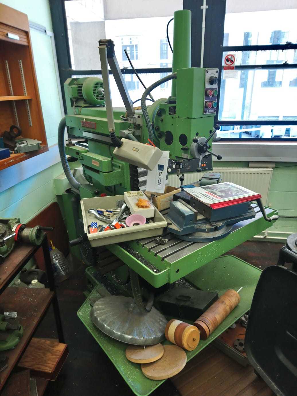 Image of Mikron WF 3SA Milling Machine Industrial Workshop Engineering 