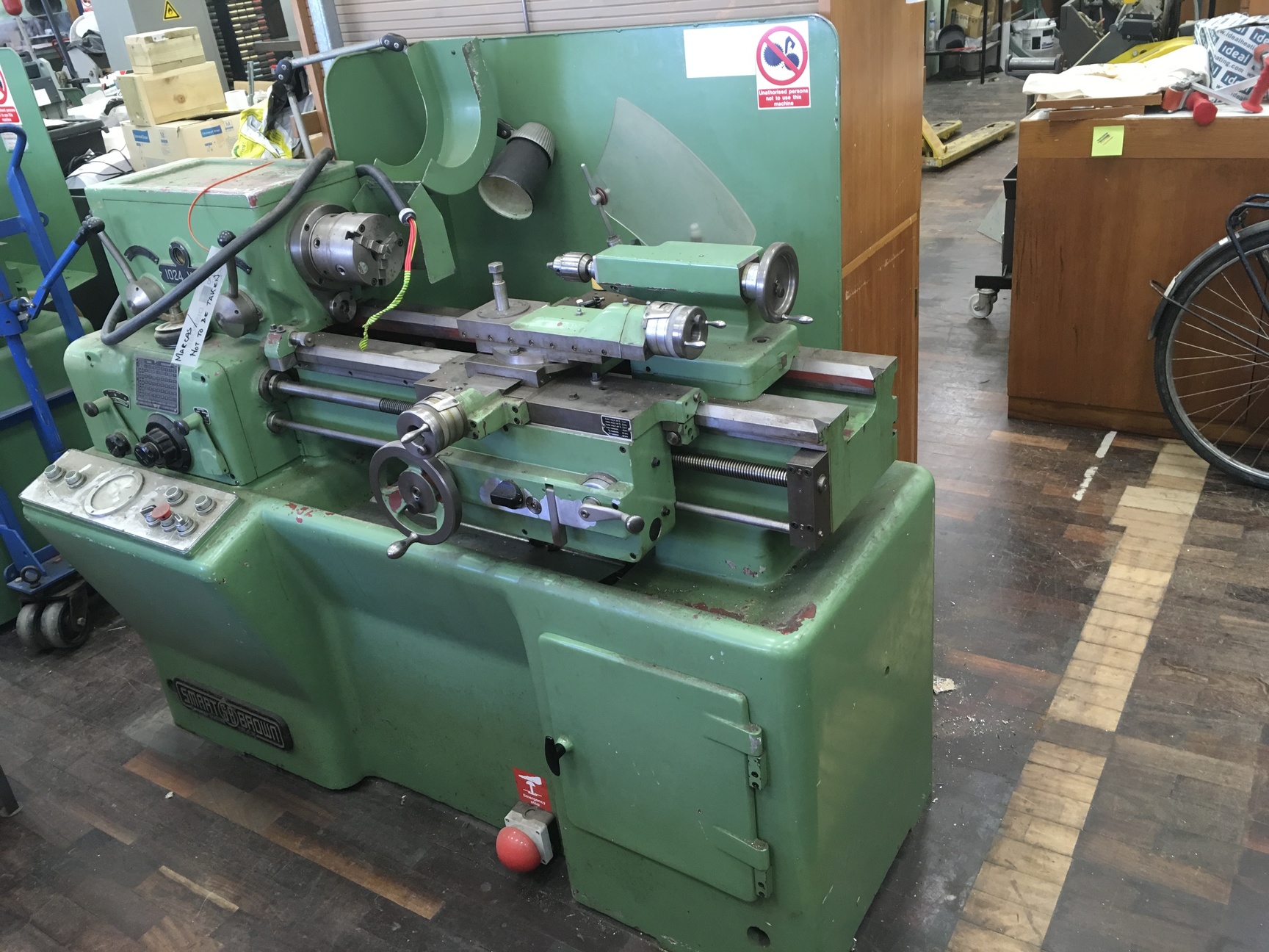 Image of Smart Brown 1024 VSL Lathe Engineering Workshop  