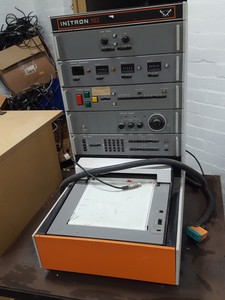Thumbnail image of Instron 1122 Tensile Testing Machine 5kn w Manuals & Compression Load Cells