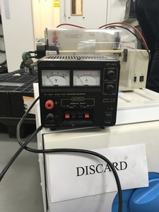 Thumbnail image of Manson EP-603, 0-30V 5V 12V Triple DC Regulated, Lab. Bench Power Supply