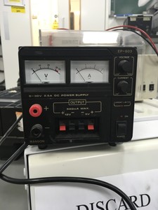 Thumbnail image of Manson EP-603, 0-30V 5V 12V Triple DC Regulated, Lab. Bench Power Supply