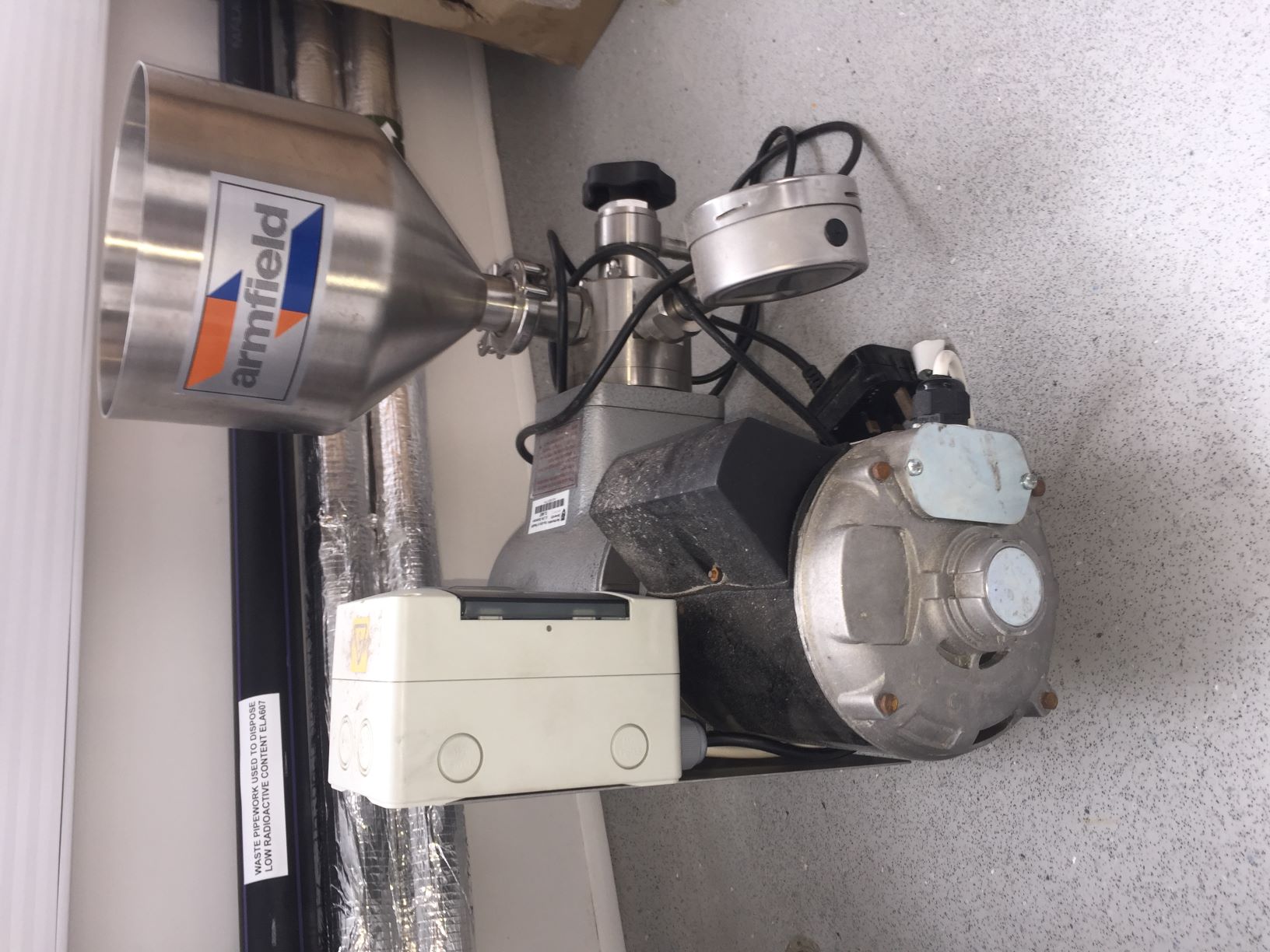Image of Armfield Pressure Homogenizer FT-9A Pilot Scale Benchtop Lab