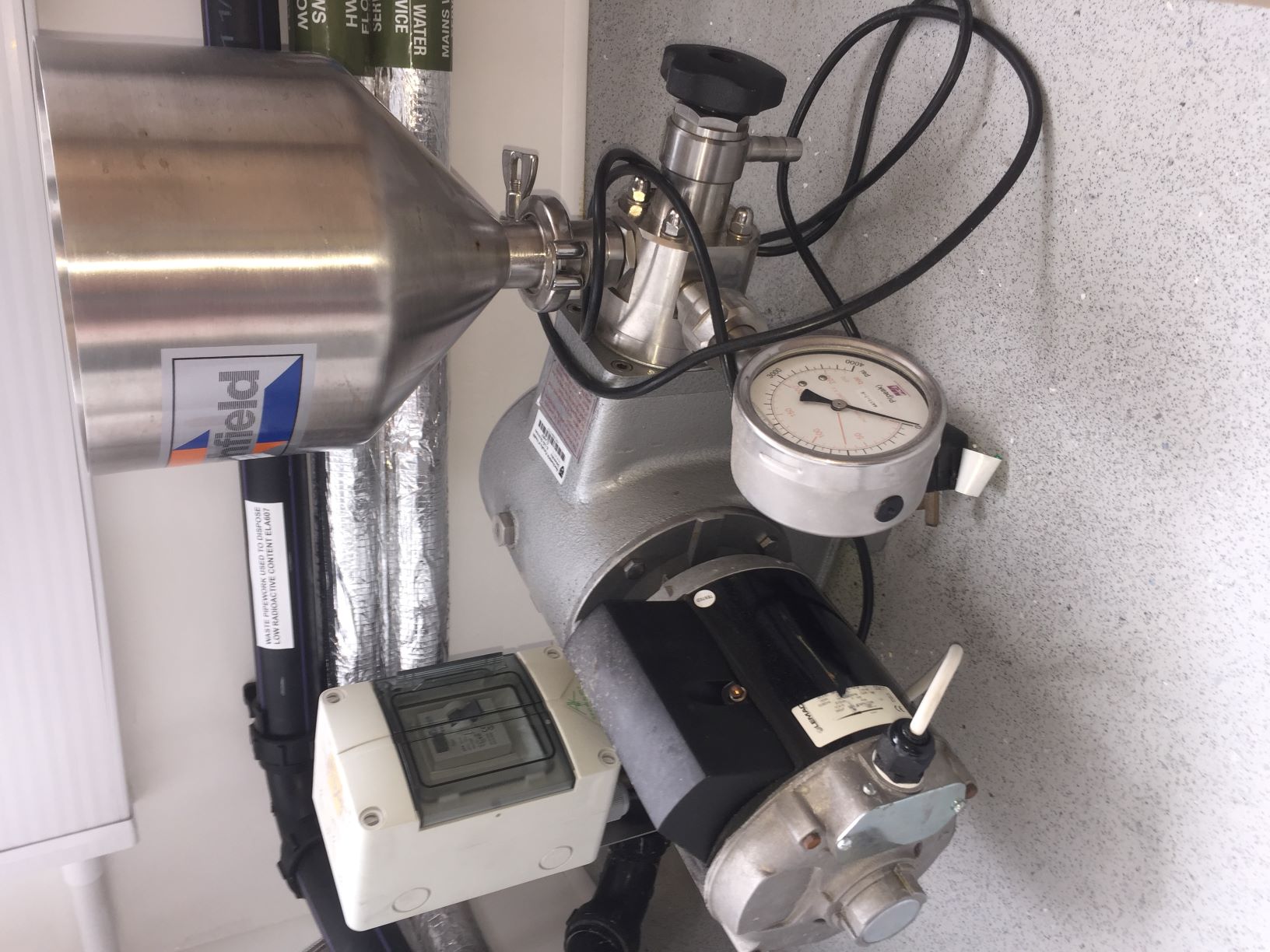 Image of Armfield Pressure Homogenizer FT-9A Pilot Scale Benchtop Lab
