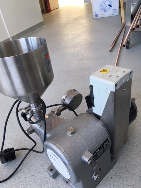 Image of Armfield Pressure Homogenizer FT-9A Pilot Scale Benchtop Lab