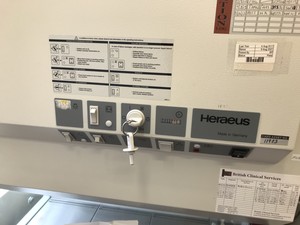 Thumbnail image of Heraeus HS 9 CL-II, Microbiological Safety Cabinet Herasafe 