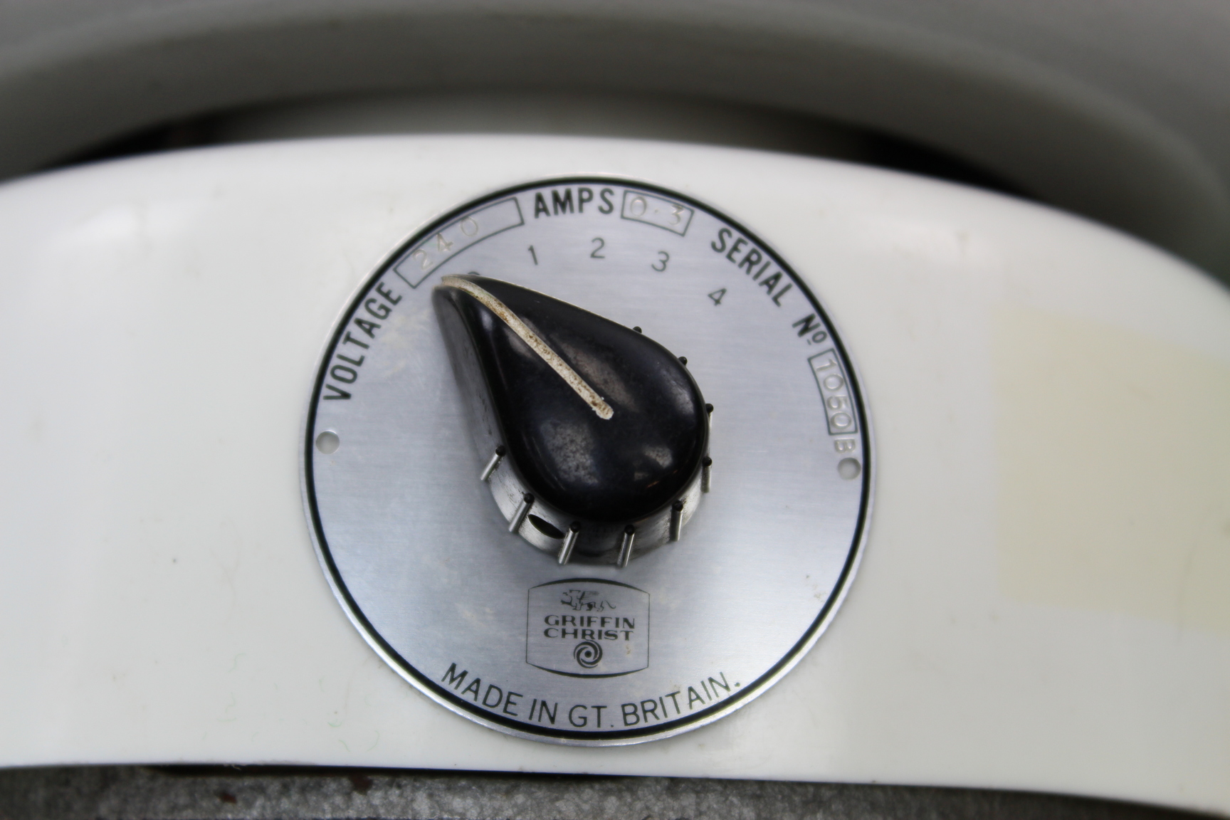 Image of Griffin Christ Bench Top Centrifuge Vintage Lab Equipment