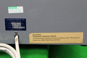 Thumbnail image of Townson And Mercer Vacuum Oven Lab Heating