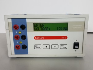 Thumbnail image of Consort EV243 Microcomputer Electrophoresis Power Supply Lab Laboratory