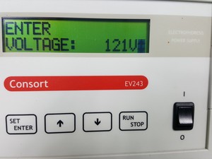 Thumbnail image of Consort EV243 Microcomputer Electrophoresis Power Supply Lab Laboratory