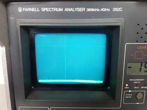 Thumbnail image of Farnell Spectrum Analyser 352C 300kHz-1GHz Model 17352C Lab