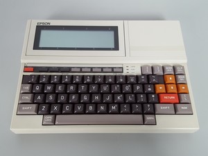 Thumbnail image of Epson PX-4 H401A Portable Computer in Original Case Spares / Repairs