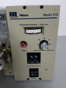 Thumbnail image of Millipore Waters Model 510 HPLC Solvent Delivery Pump Lab