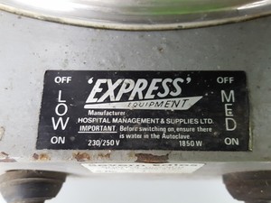 Thumbnail image of Express Equipment 25L  Universal Electric Model Pressure Steam Steriliser Lab