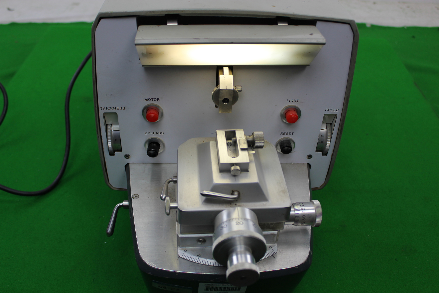 Image of Sorvall MT-2 Ultra Microtome Porter Blum w/ Operating Manual Lab Laboratory