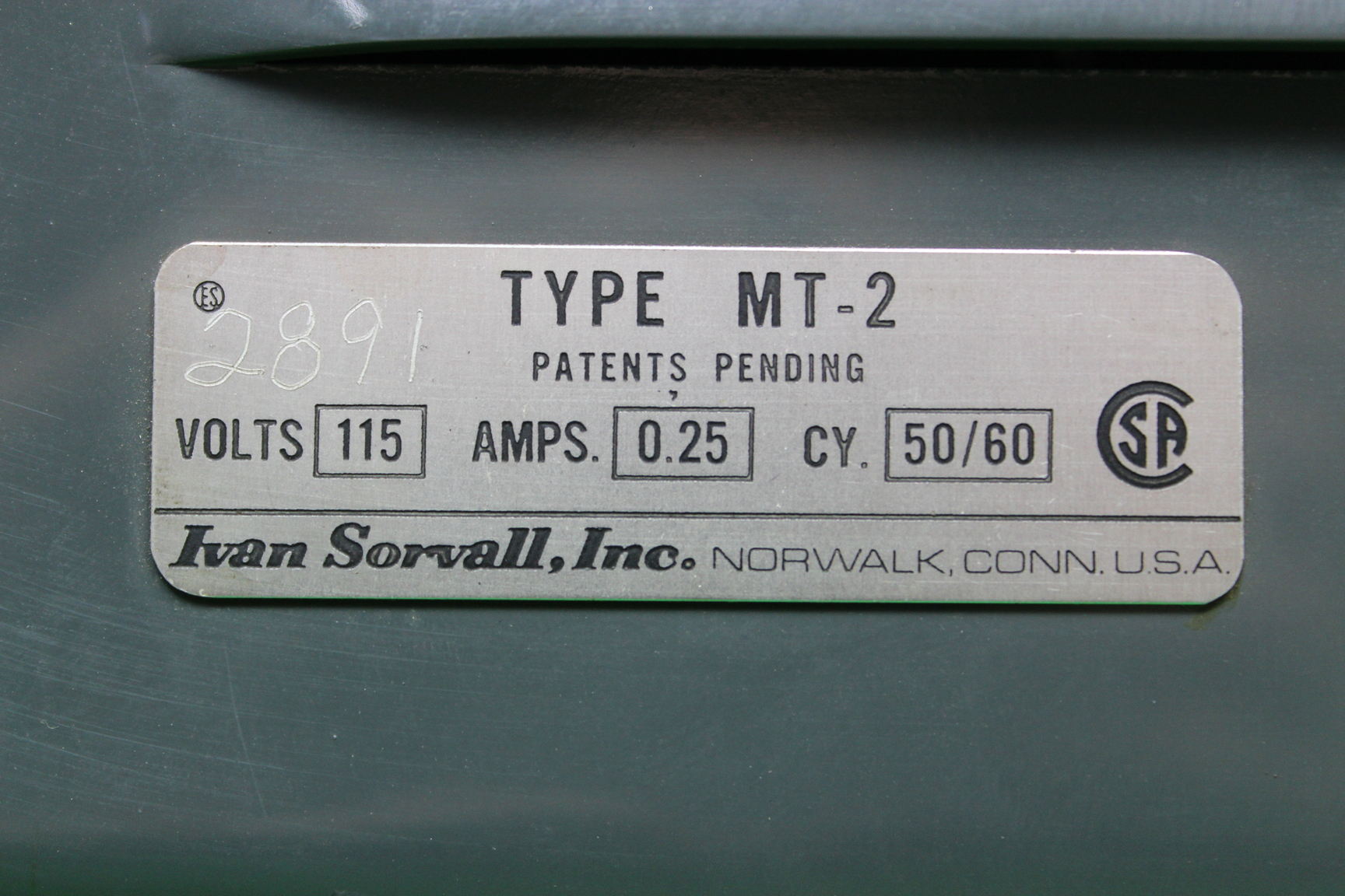 Image of Sorvall MT-2 Ultra Microtome Porter Blum w/ Operating Manual Lab Laboratory