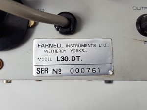 Thumbnail image of Farnell Instruments Ltd Stabilised Power Supply Model L30DT Lab