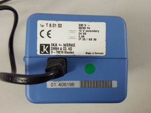 Thumbnail image of  IKA-WERKE T8 Ultra-Turrax Homogeniser with T8.01 Power Supply Lab 