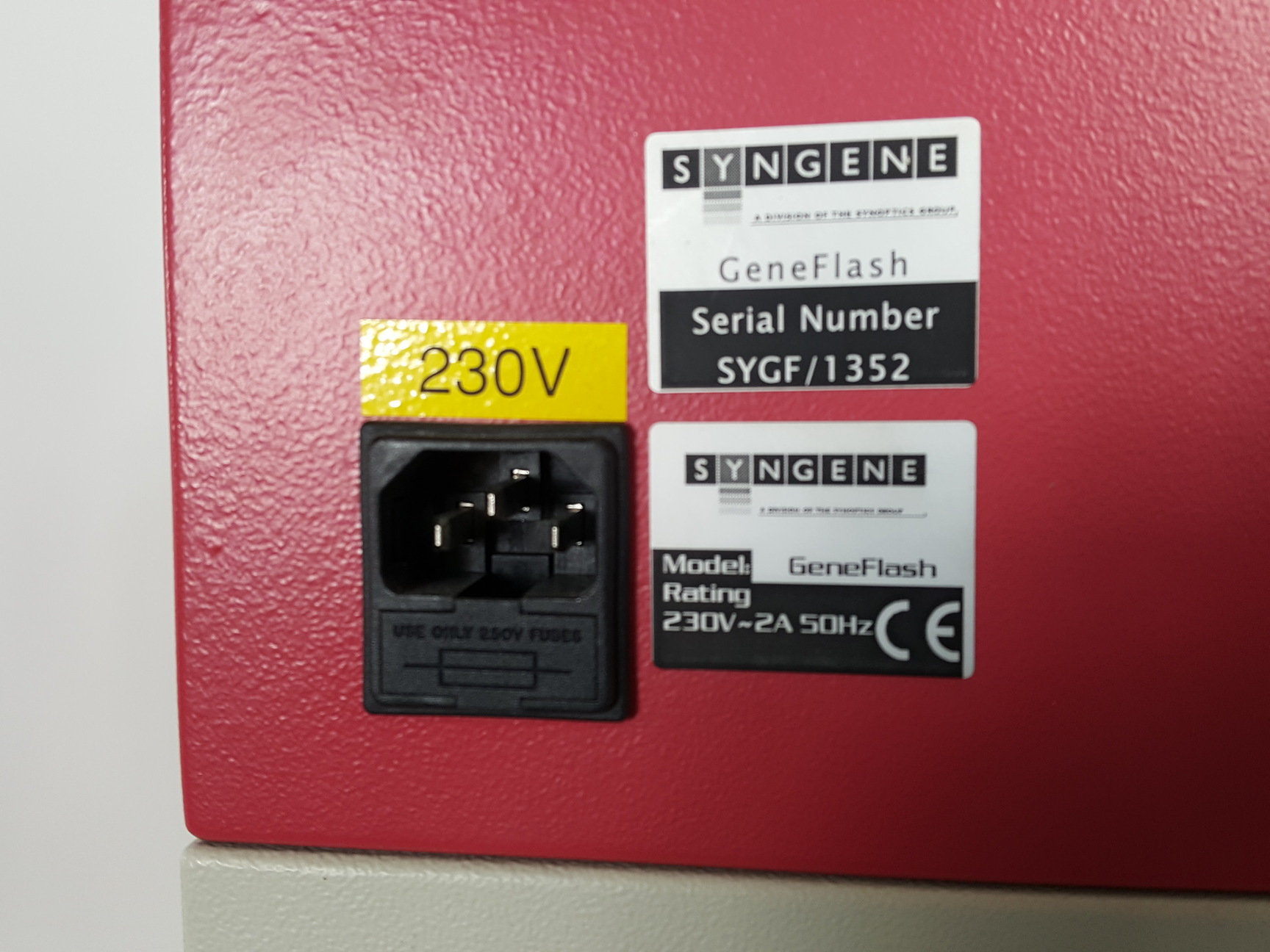 Image of Geneflash Syngene Bio Imaging Gel Doc System + UV / White Transilluminator Lab