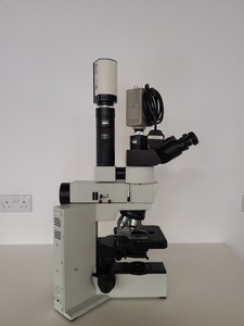 Thumbnail image of Olympus BX40 Microscope w/ 4 Objectives & PlanApo100UV MDPlan150 Lab