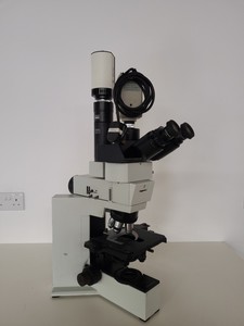 Thumbnail image of Olympus BX40 Microscope w/ 4 Objectives & PlanApo100UV MDPlan150 Lab