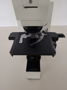 Thumbnail image of Olympus BX40 Microscope w/ 4 Objectives & PlanApo100UV MDPlan150 Lab