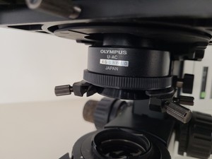 Thumbnail image of Olympus BX40 Microscope w/ 4 Objectives & PlanApo100UV MDPlan150 Lab