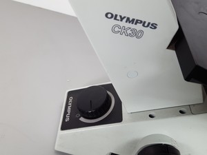 Thumbnail image of Olympus CK30-F200 Culture Microscope + 3 Objectives 100x/1.25 Oil Ph3 Lab