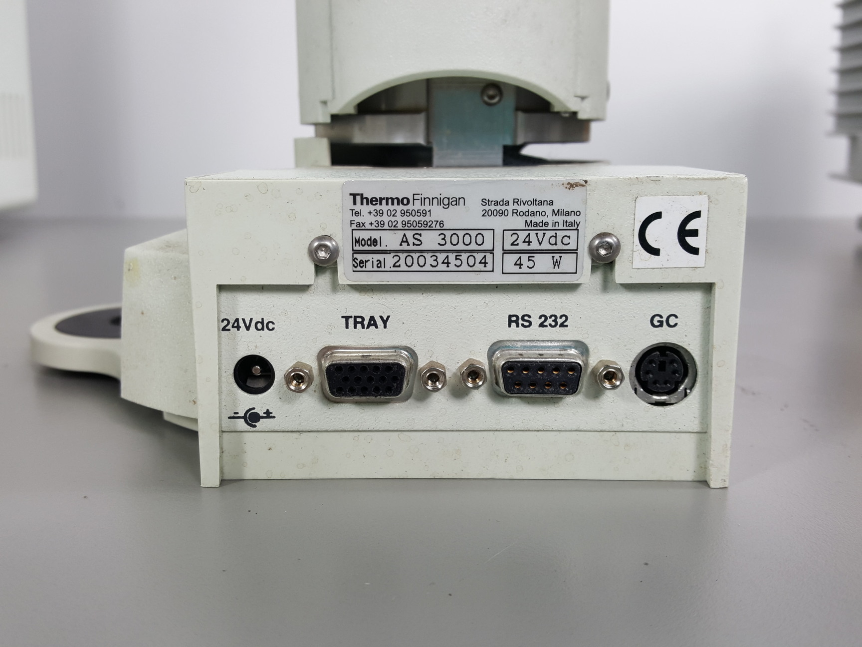 Image of Thermo Finnigan Polaris Q Ion Mass Spectrometer, Trace GC 2000, Edwards Pump Lab