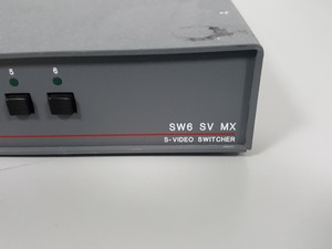 Thumbnail image of Extron SW6 SV MX 6 Channel S-Video Y/C Switcher 