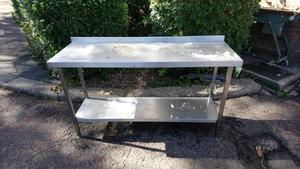 Thumbnail image of Stainless Steel Kitchen Worktop Workbench Catering Workshop Table