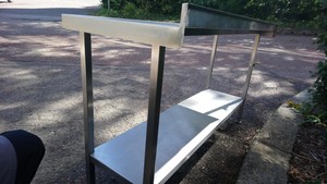Thumbnail image of Stainless Steel Kitchen Worktop Workbench Catering Workshop Table