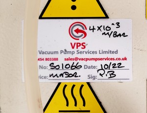 Thumbnail image of Varian HS 602 Rotary Vane Vacuum Pump 9-9365R002 Lab