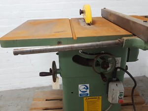 Thumbnail image of Wadkin Bursgreen Table Saw 3 Phase 2hp 415V