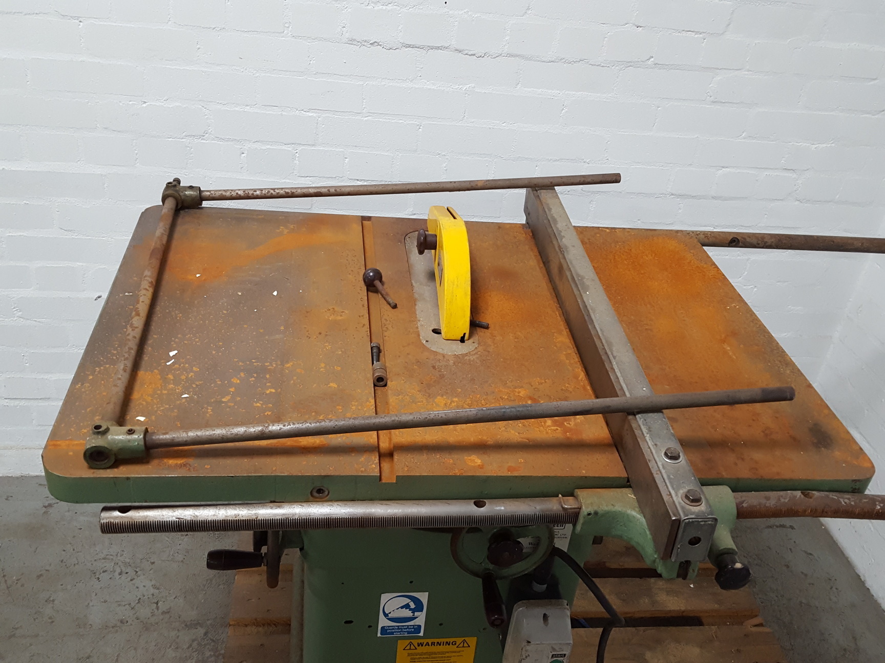 Image of Wadkin Bursgreen Table Saw 3 Phase 2hp 415V