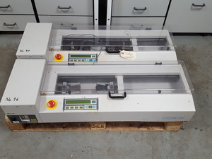 Thumbnail image of 2x Hounsfield / Tinius Olsen H2OK-W Tensile Testing Machine Unit Tensometer Lab 