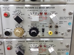 Thumbnail image of 2 x Grass Polygraph Models 7B & 5D Antique Lab Equipment Scientific