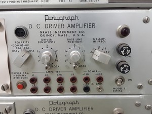 Thumbnail image of 2 x Grass Polygraph Models 7B & 5D Antique Lab Equipment Scientific
