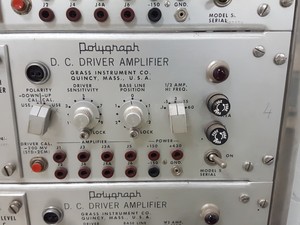 Thumbnail image of 2 x Grass Polygraph Models 7B & 5D Antique Lab Equipment Scientific