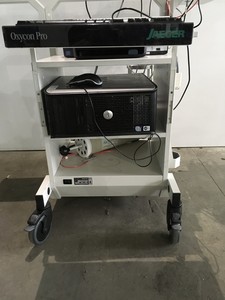 Thumbnail image of Jaeger Oxycon Pro System W/ Computer Metalbolic Cart Physiology Lab Equipment