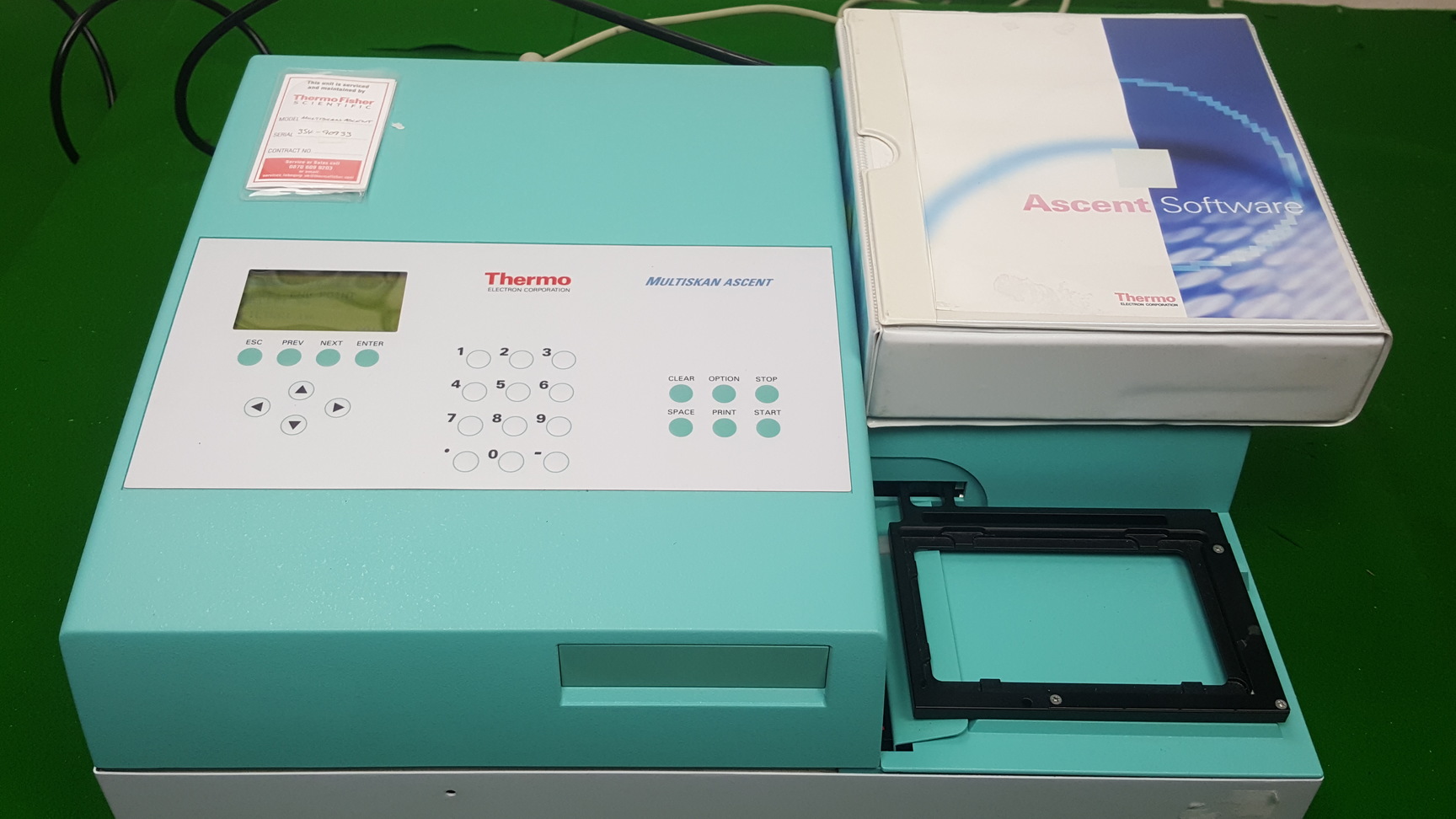Image of Thermofisher Scientific Multiskan Ascent 96/384 Plate Reader w/ Original Manual 